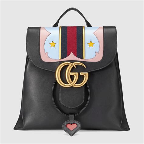 gucci marmont 開 箱|gucci marmont leather backpack.